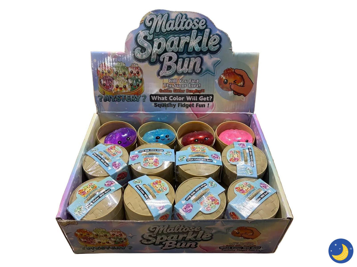 Squishy MINI Glitter Dumpling Toy