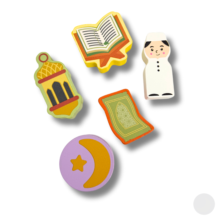 Islamic Symbols Shape Sorter-Toys & Games-Lala + Mo-Crescent Moon Store