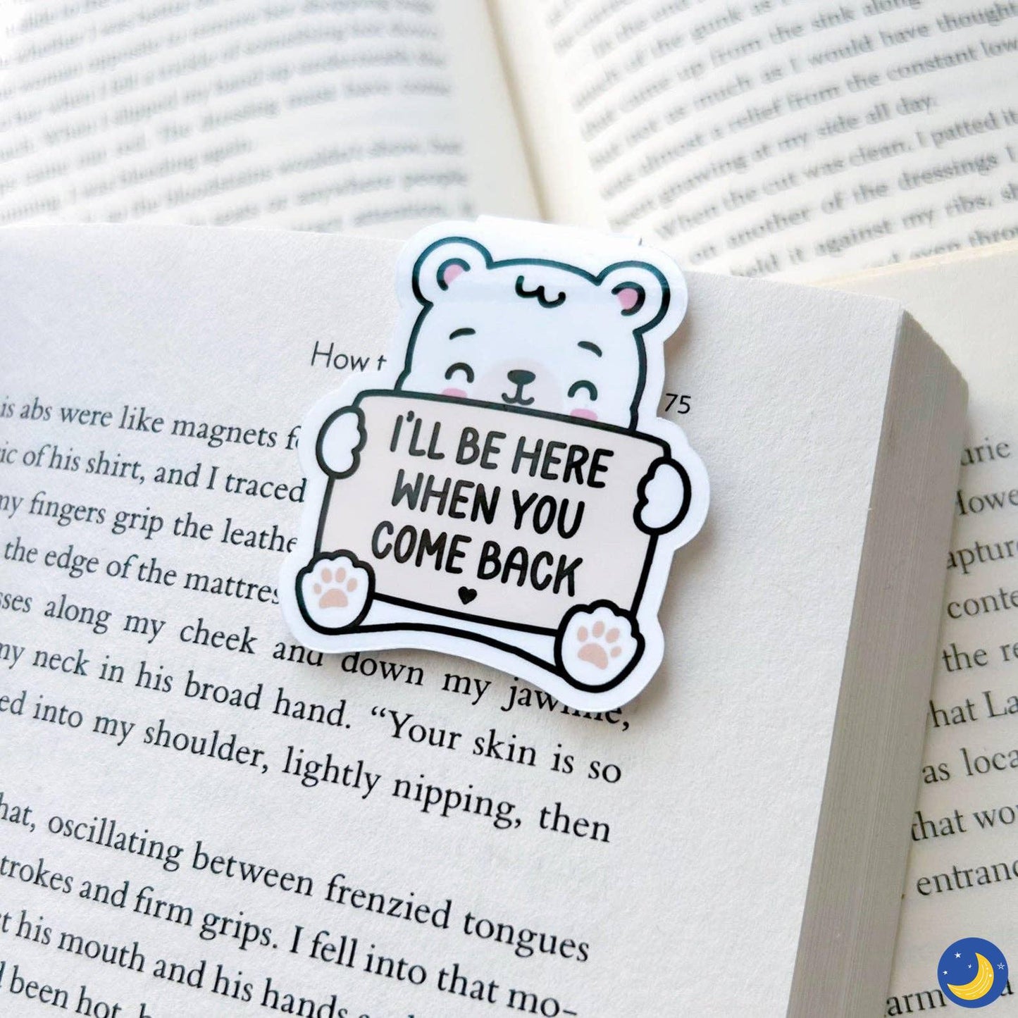 I'll Be Here Magnetic Bookmark