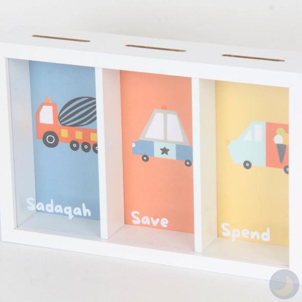 My Sadaqah Box-Islamic Books-Shop Sujood-Safar (Cars)-Crescent Moon Store