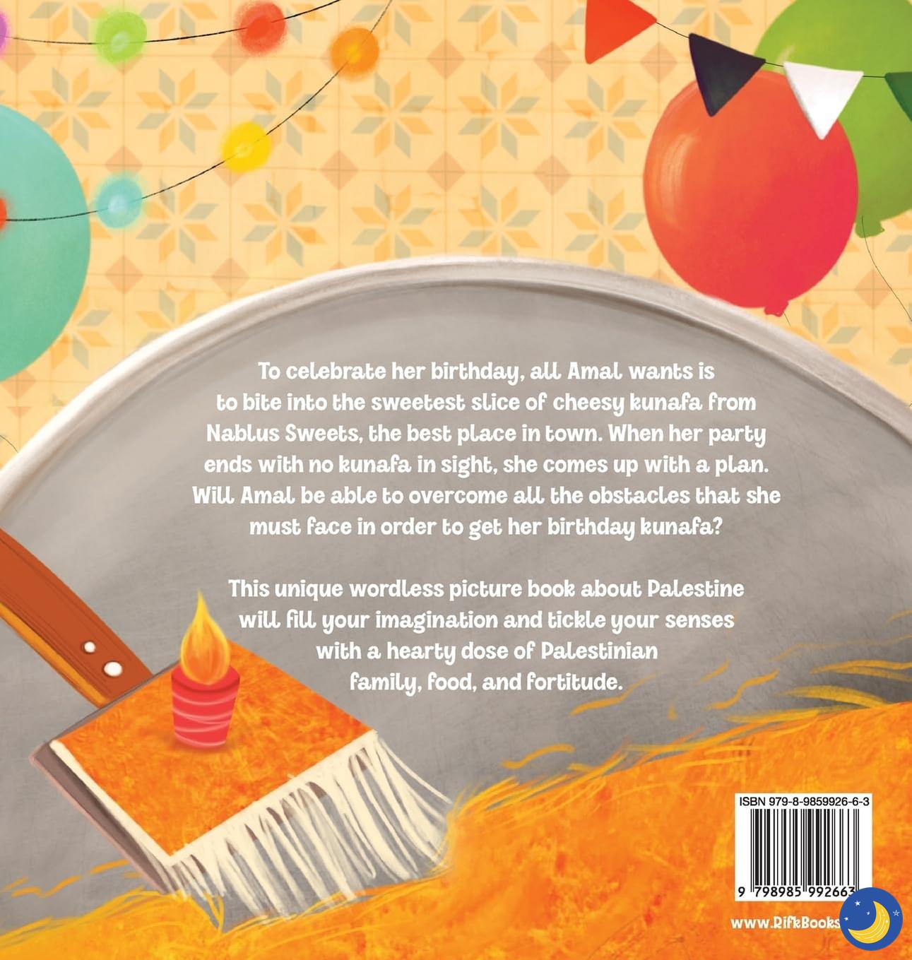 Birthday Kunafa-Muslim Representation-Rifk Ebeid-Crescent Moon Store