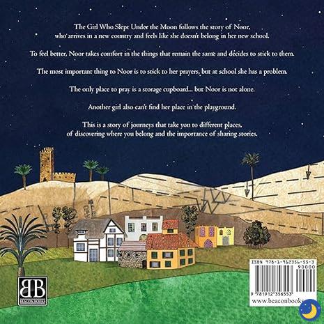 The Girl Who Slept Under The Moon-Palestinian Book-Beacon Books-Crescent Moon Store