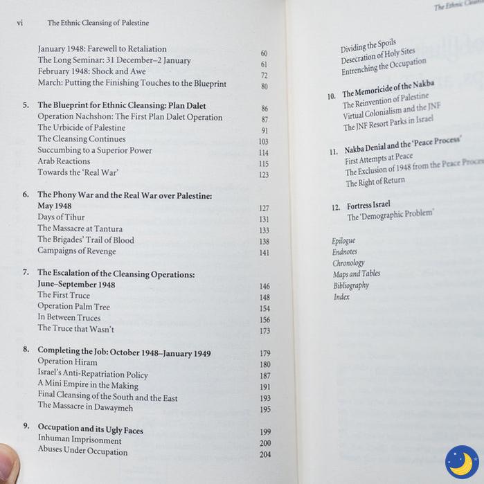 The Ethnic Cleansing of Palestine-Print Books-Simon & Schuster-Crescent Moon Store