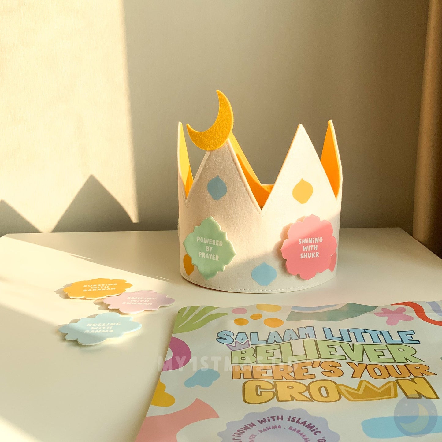 Little Muslim Crown of Virtue-Craft-My 1st Masjid-Crescent Moon Store