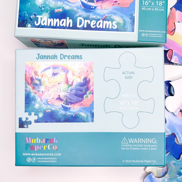 Jannah Dreams Puzzle-Toys & Games-Mubarak Paper Co-Crescent Moon Store