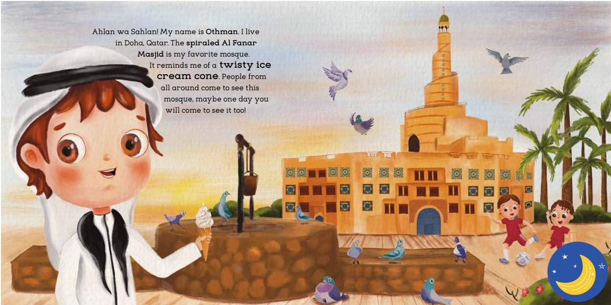 What Shape is Your Mosque?-Islamic Books-Oak Creative Designs-Crescent Moon Store