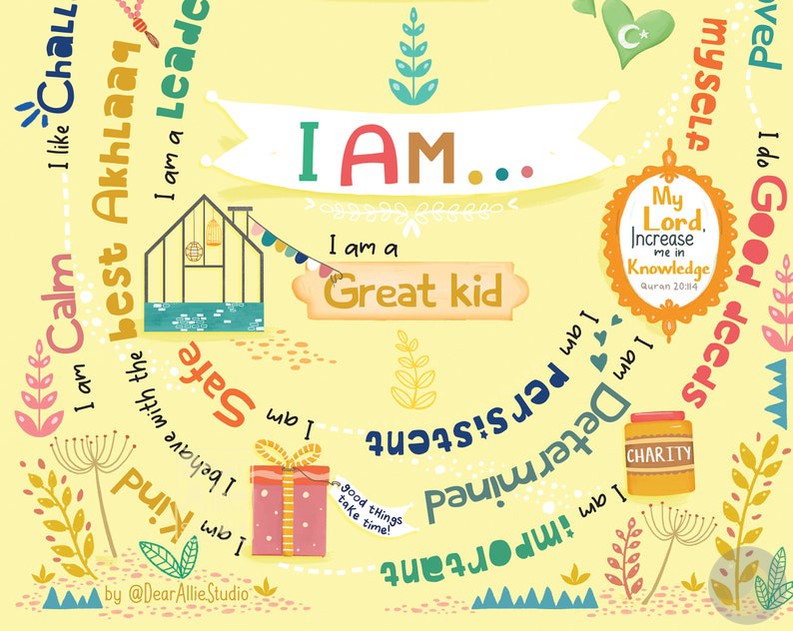 Find you way through Affirmations Spiral Path Print-Stationary-DearAllieStudio-Crescent Moon Store