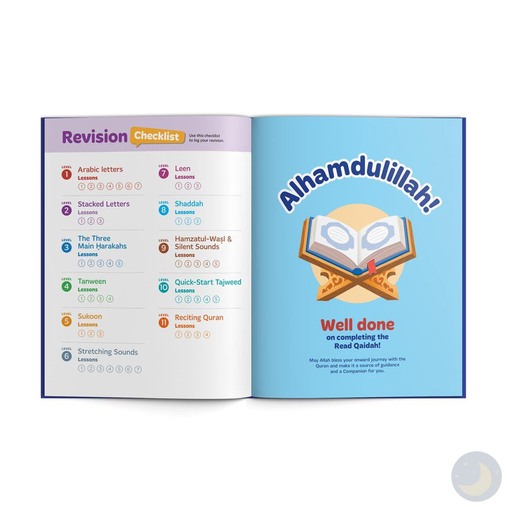 Read Qaidah (South Asian Script)-Islamic Books-Learning Roots-Crescent Moon Store