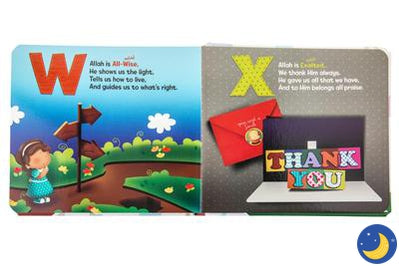 The ABC of Allah Loves Me - Crescent Moon Store