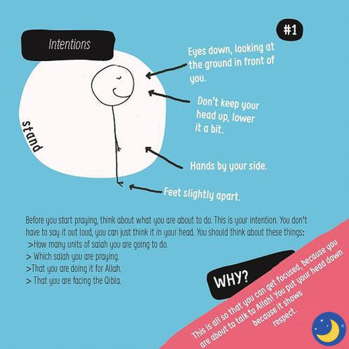How To Pray | Namaz Book Online - Best Islamic Book | Crescent Moon