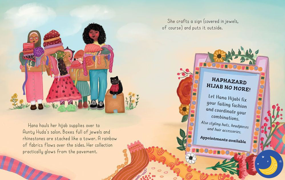 Hana's Hundreds of Hijabs-Print Books-Barefoot Books-Crescent Moon Store