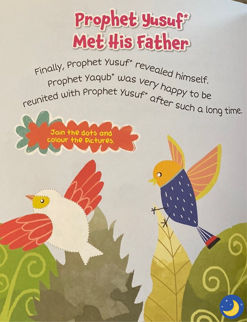 Prophet Yusuf Devoured By The Wolf Activity Book-Islamic Books-Kube Publishing-Crescent Moon Store