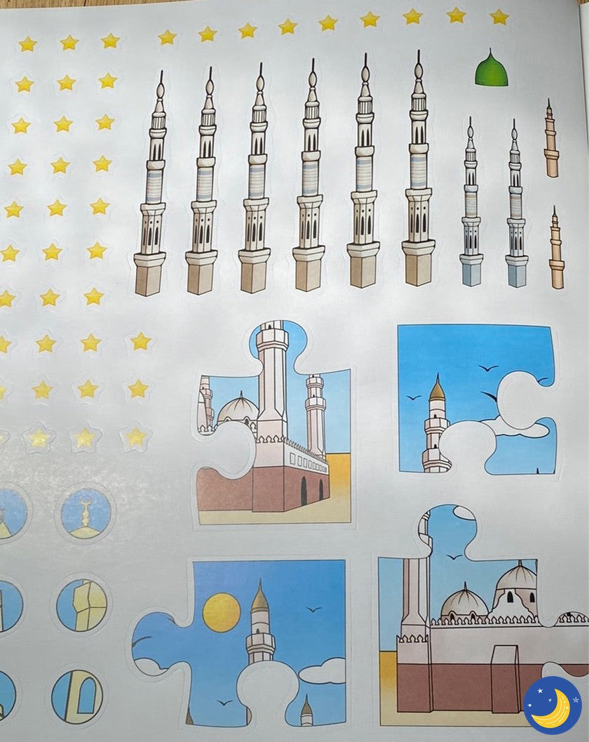 Makkah and Madinah Activity Book-Islamic Books-Kube Publishing-Crescent Moon Store