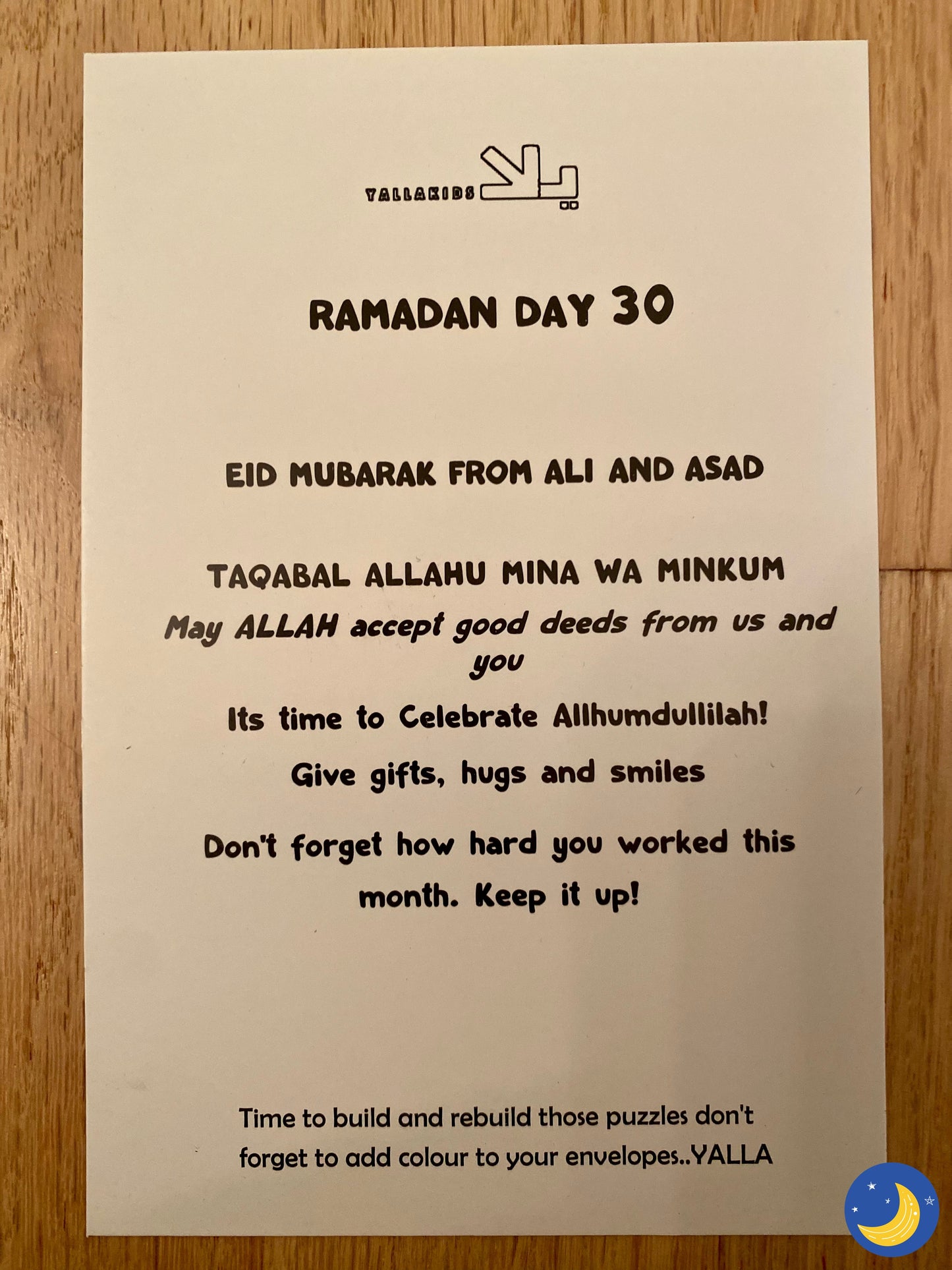 30 Days Of Ramadan Puzzles