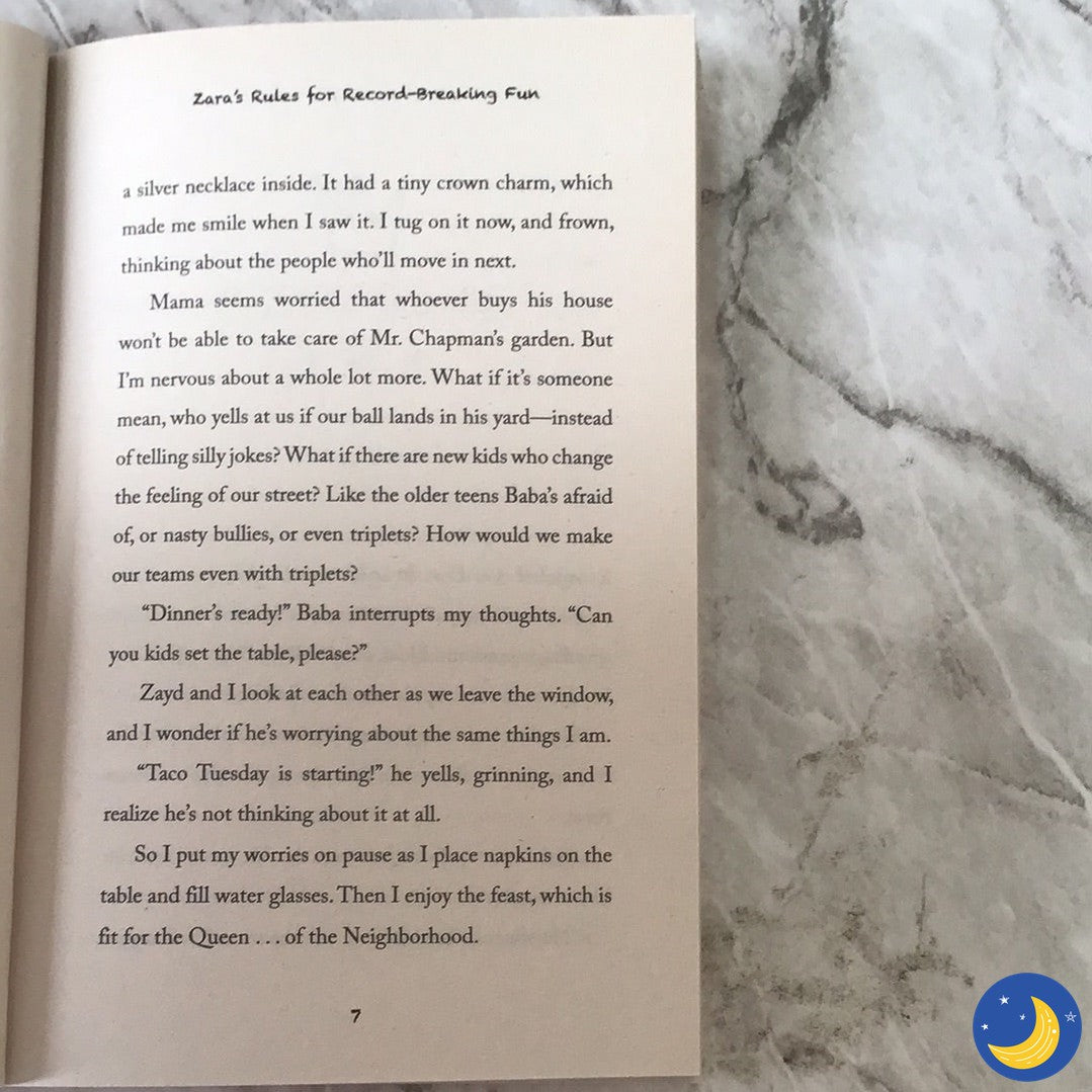 Zara's Rules for Record-Breaking Fun-Muslim Representation-Simon & Schuster-Crescent Moon Store