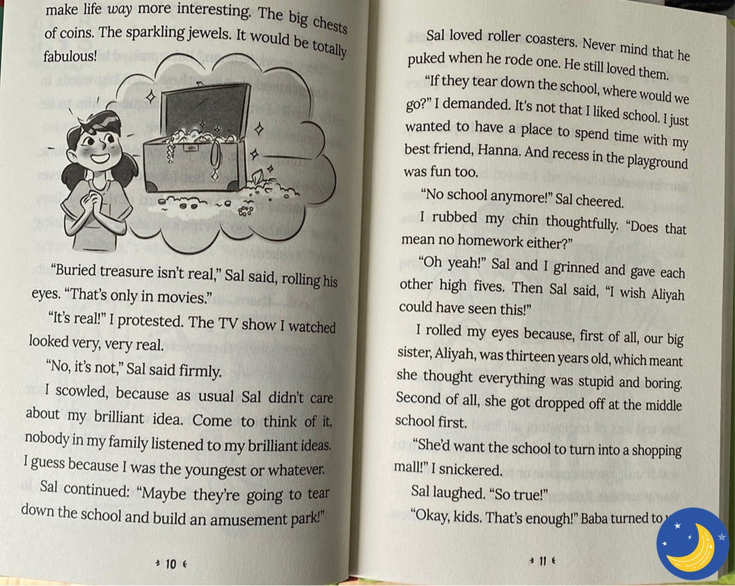 Marya Khan and the Fabulous Jasmine Garden-Muslim Representation-Hachette-Hardcover-Crescent Moon Store