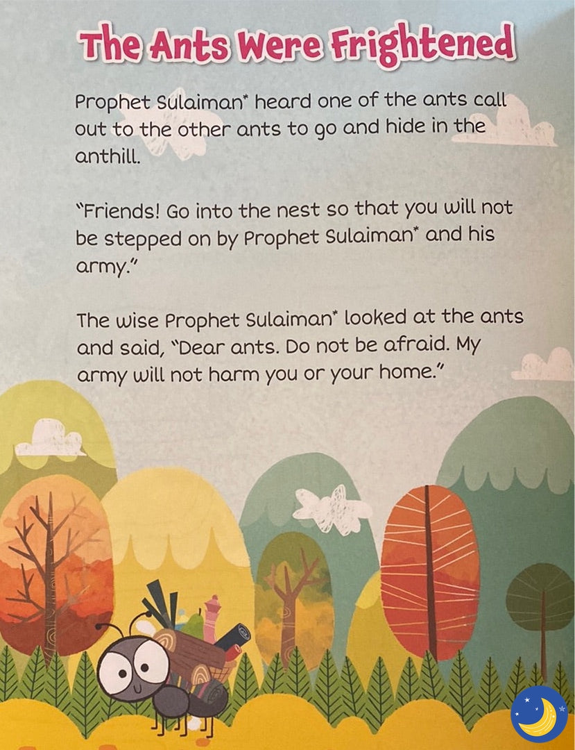 Prophet Sulaiman & The Talking Ants Activity Book-Islamic Books-Kube Publishing-Crescent Moon Store