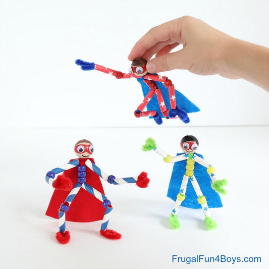 Pipecleaner Super Heroes