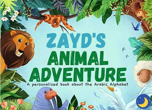 Animal Adventure-Islamic Books-Little Hibba-Crescent Moon Store