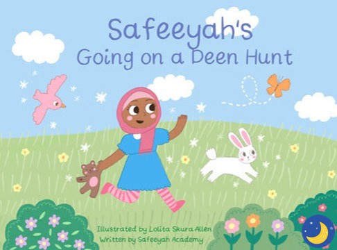 Going on A Deen Hunt-Islamic Books-Little Hibba-Girl-Crescent Moon Store