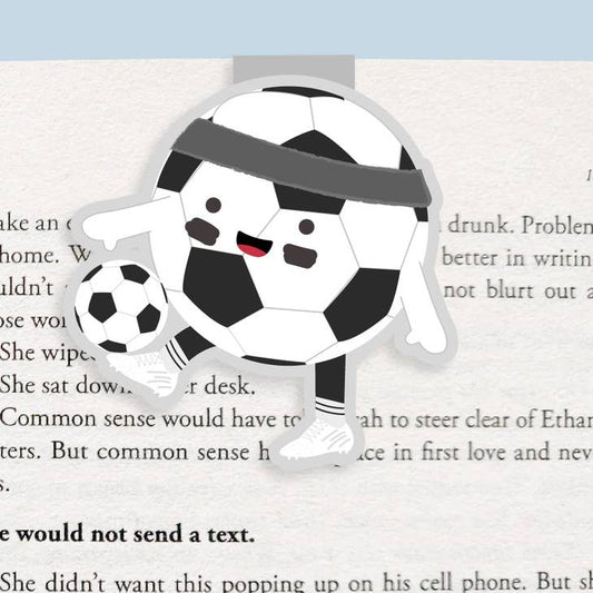 Soccer Ball - Jumbo Magnetic Bookmark