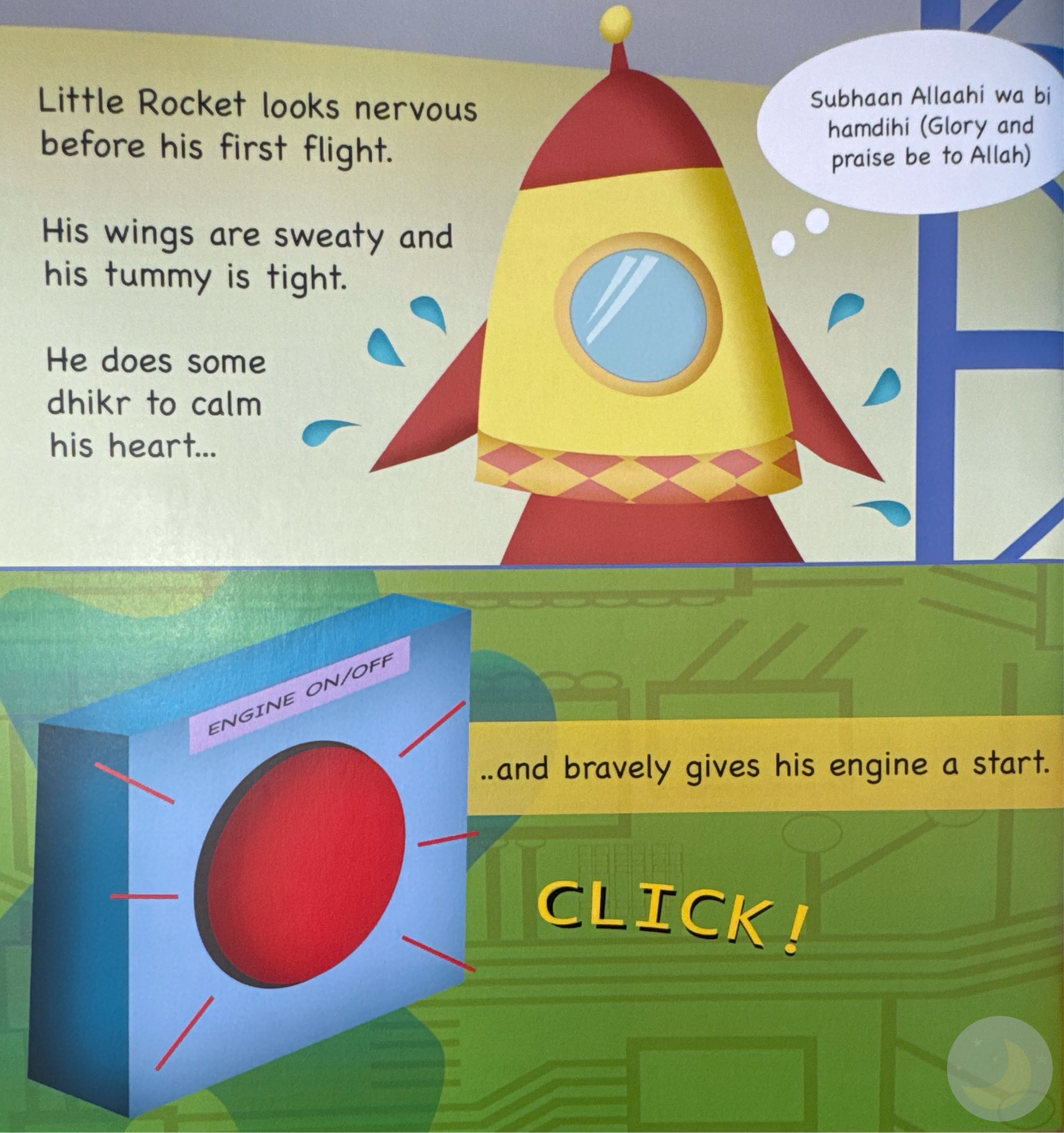 Little Rocket's Imaan Boosting Journey-Islamic Books-ILM Bubbles-Crescent Moon Store