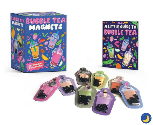 Bubble Tea Magnets: With Moving Boba Pearls!