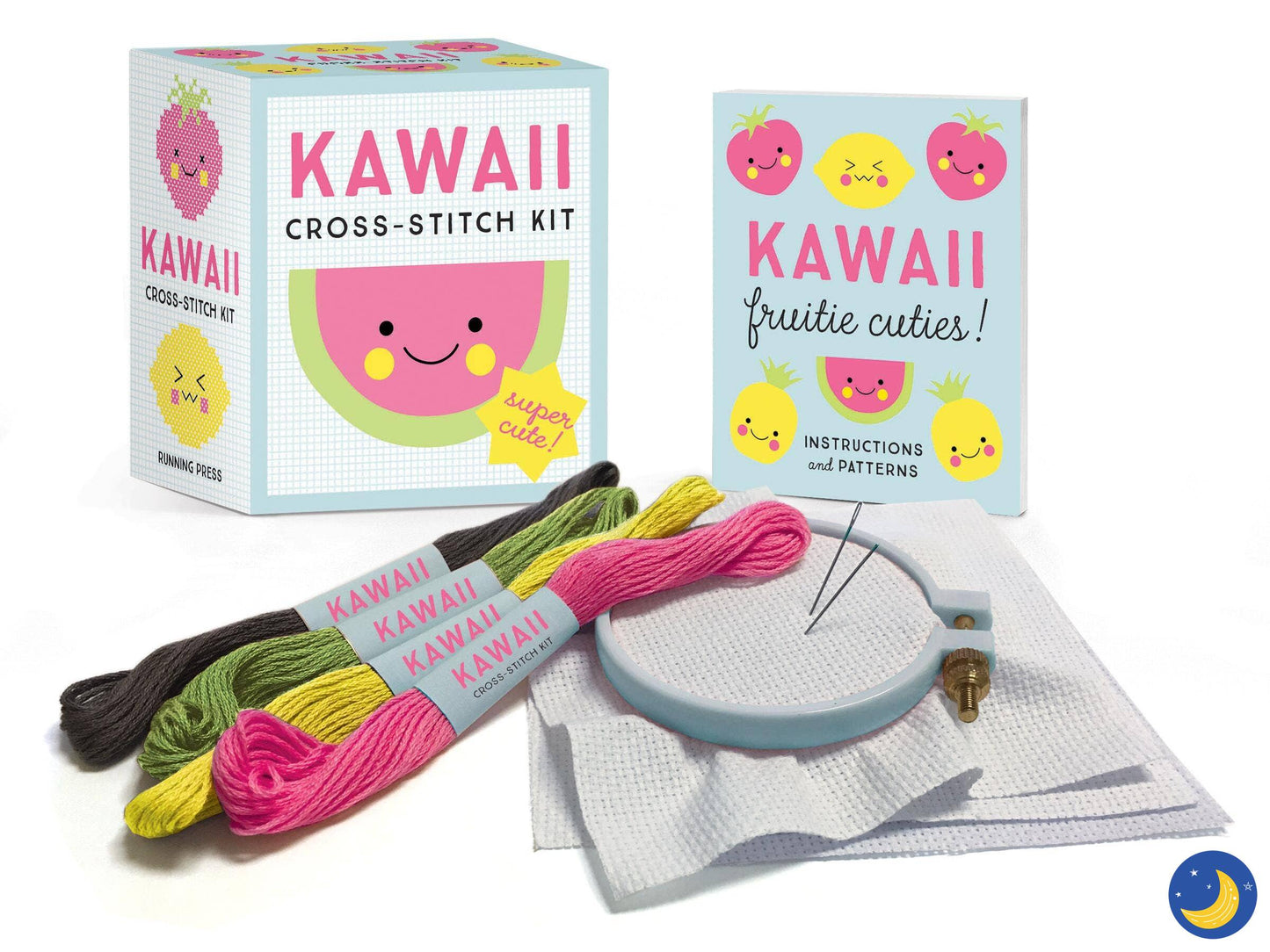 Kawaii Cross-Stitch Kit: Super Cute!