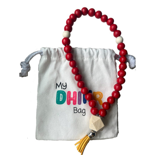 My Dhikr Bag-Islamic Books-Shop Sujood-Red-Crescent Moon Store