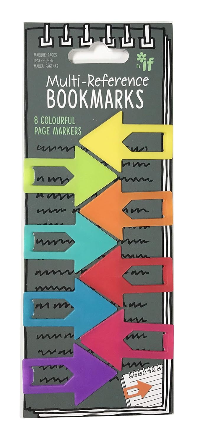 Multi-Reference Bookmarks-Stationary-If House-Crescent Moon Store