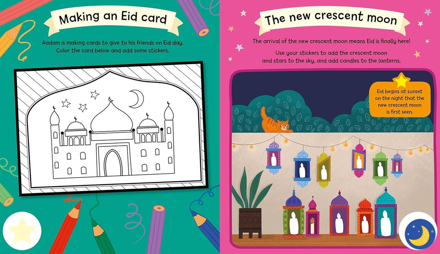 Happy Eid Sticker Book