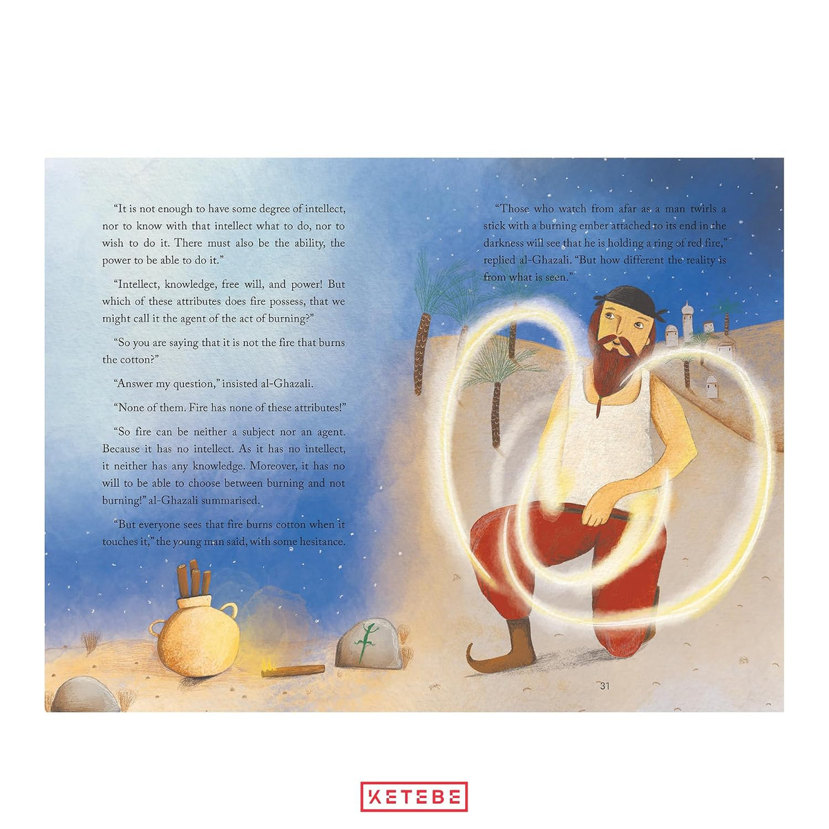 Al-Ghazali: When Cotton Touches Flame