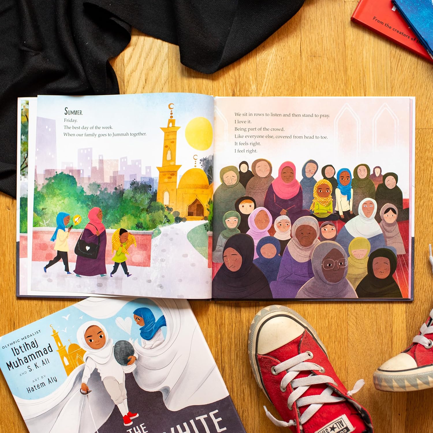 The Boldest White: A Story of Hijab and Community-Print Books-Little Brown Books-Crescent Moon Store