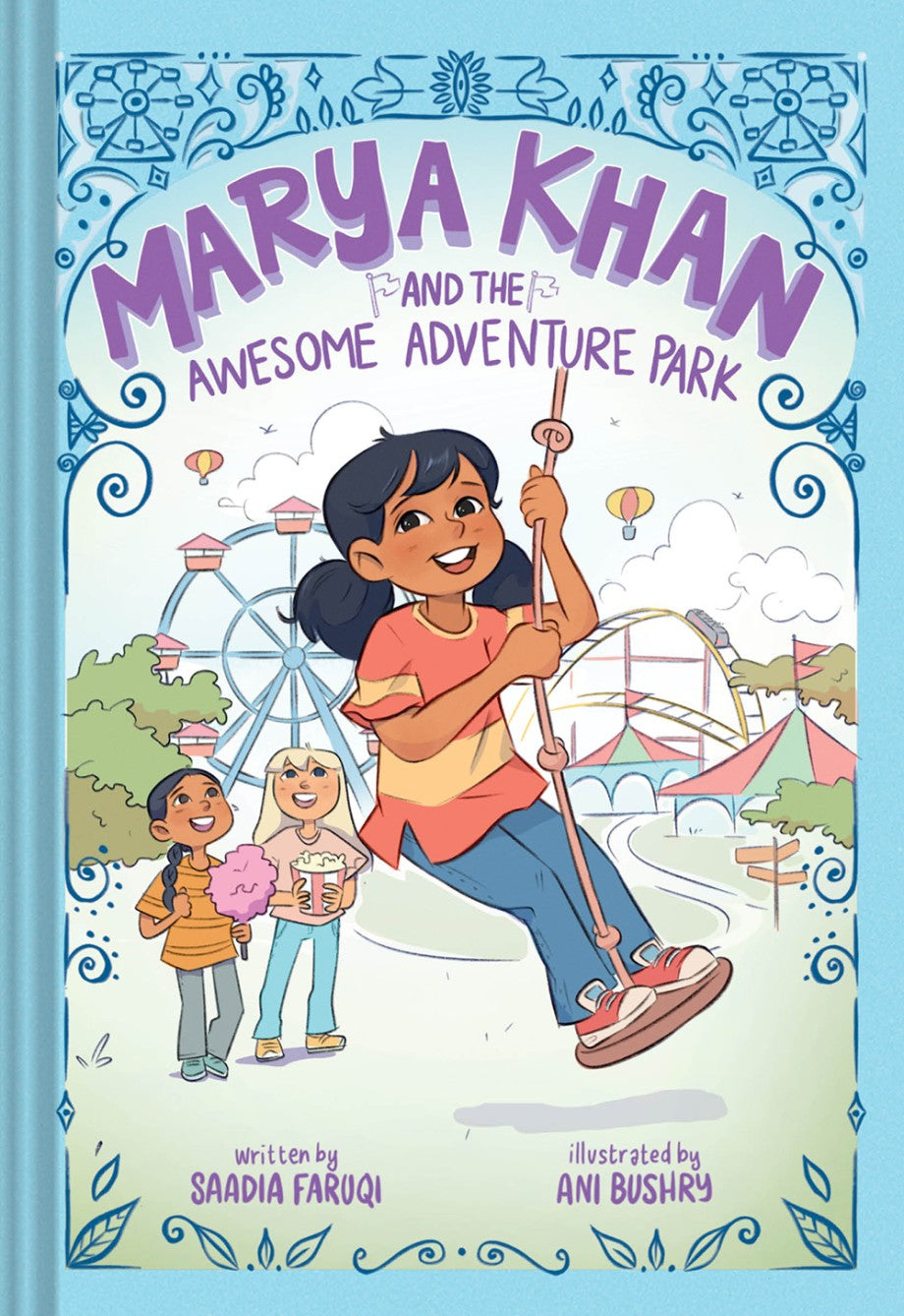 Marya Khan and the Awesome Adventure Park-Muslim Representation-Hachette-Hardcover-Crescent Moon Store