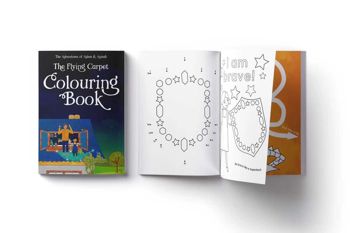 The Flying Carpet Coloring Book