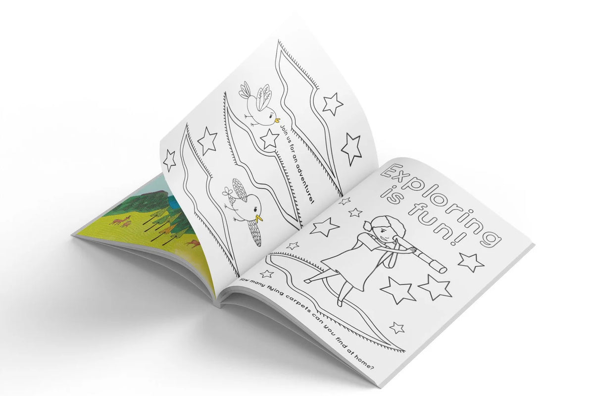 The Flying Carpet Coloring Book
