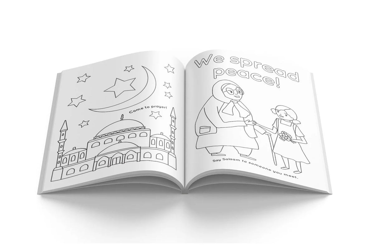 The Flying Carpet Coloring Book