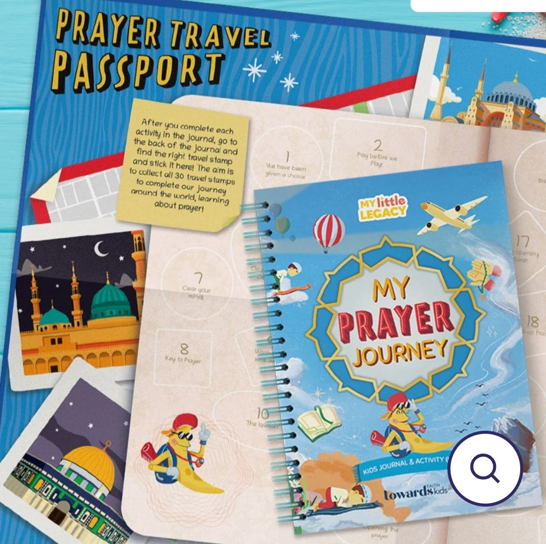 My Prayer Journey: Kids Salah Journal & Activity Book
