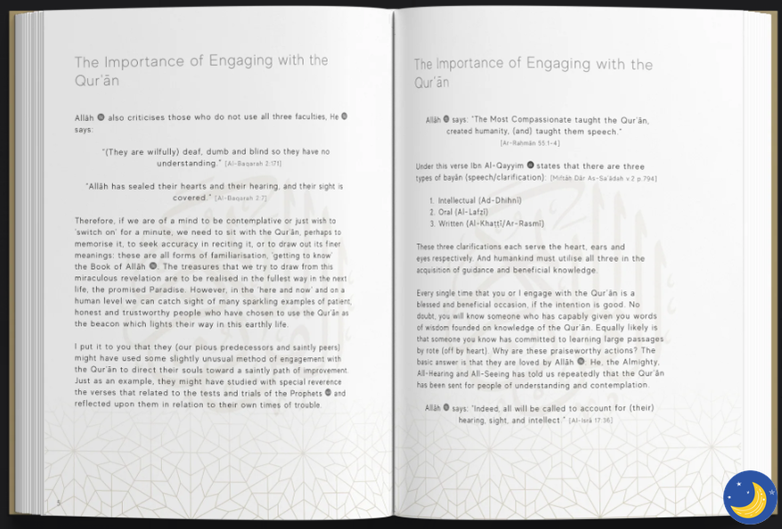 The Tracing Qur'an: The Blessed Chapters