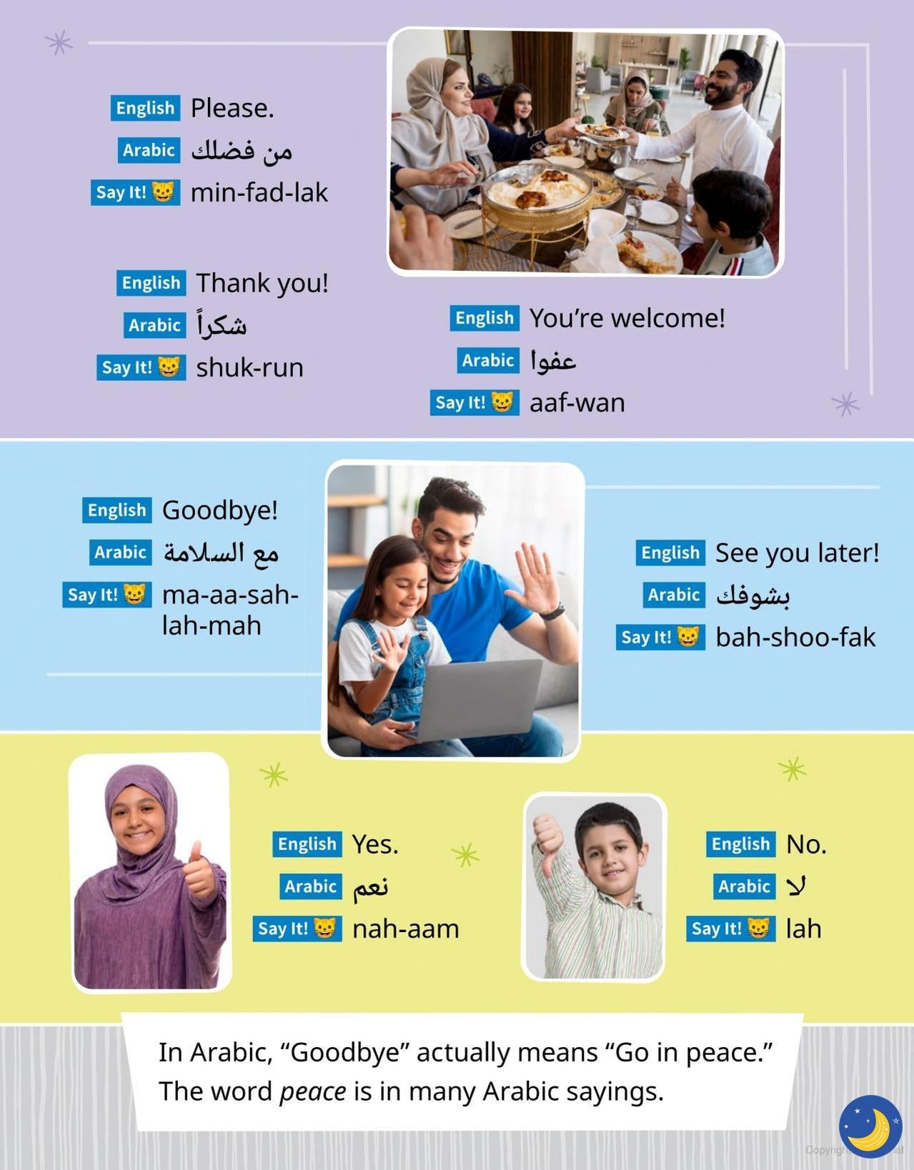 See and Say Arabic (Bilingual Arabic & English)