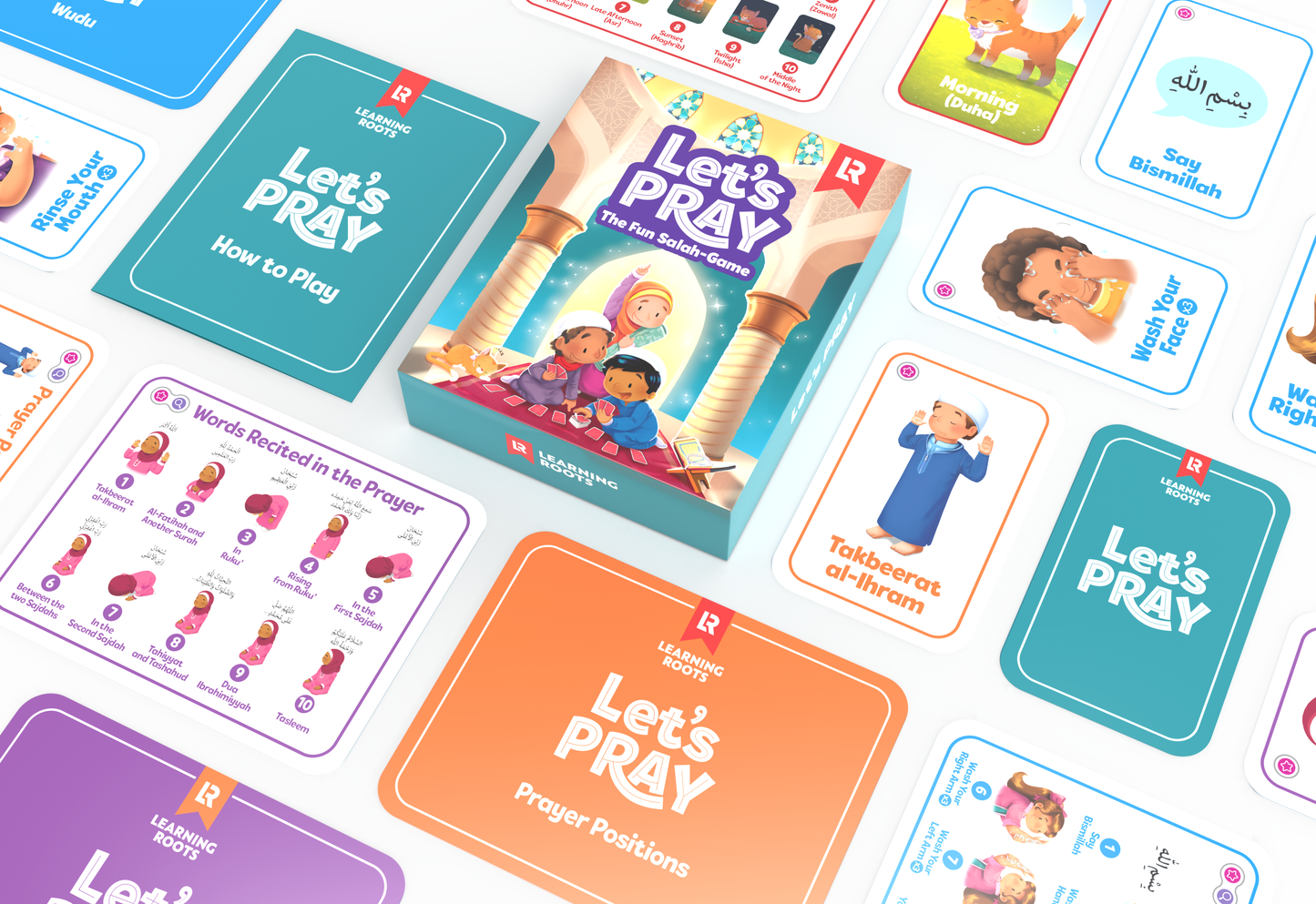 Let's Pray Game-Islamic Books-Learning Roots-Crescent Moon Store