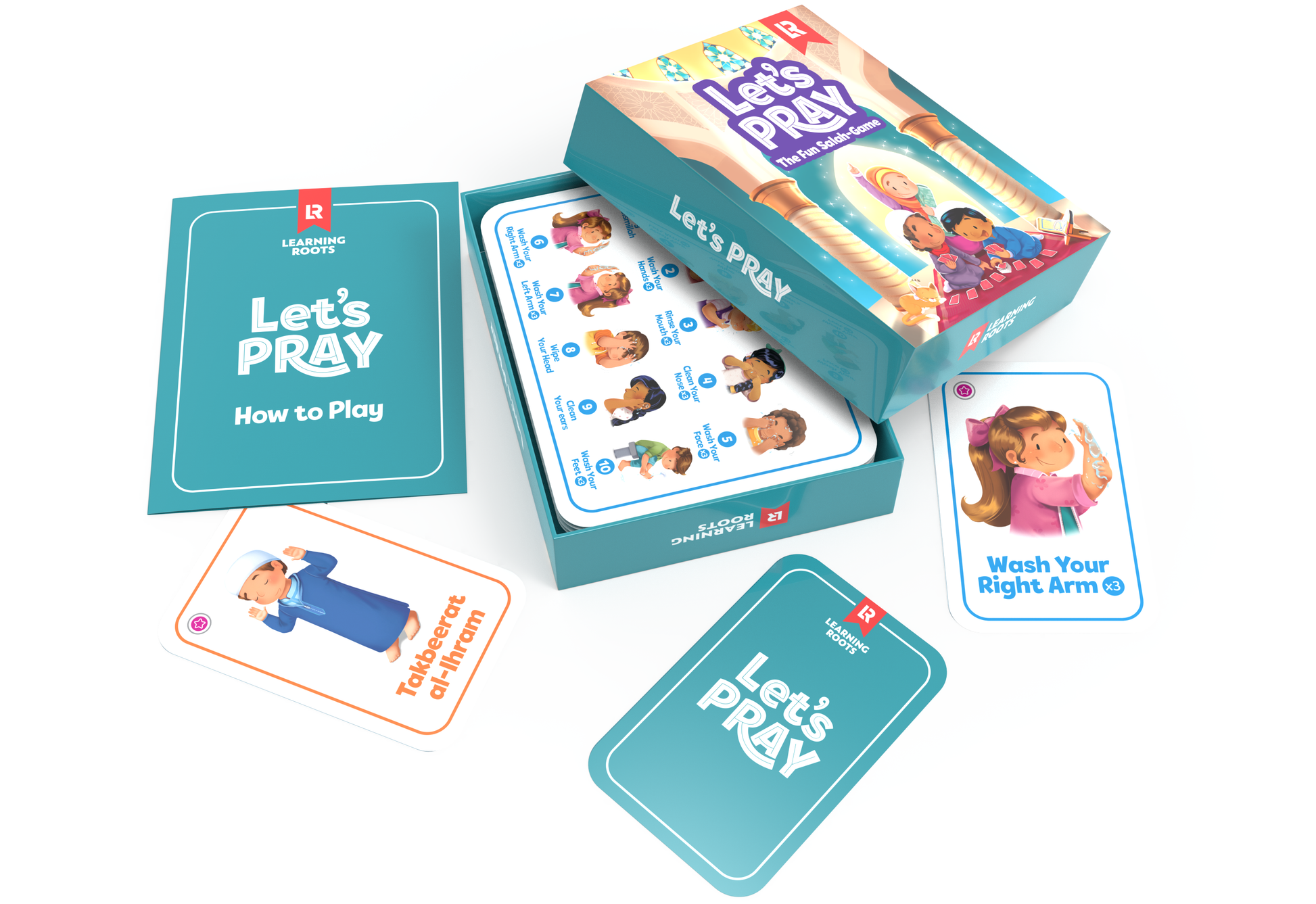 Let's Pray Game-Islamic Books-Learning Roots-Crescent Moon Store