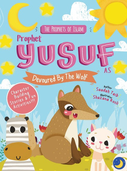 Prophet Yusuf Devoured By The Wolf Activity Book-Islamic Books-Kube Publishing-Crescent Moon Store