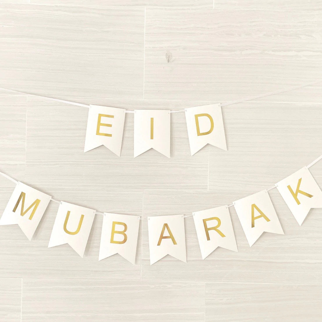 Eid Mubarak Fishtail Banner