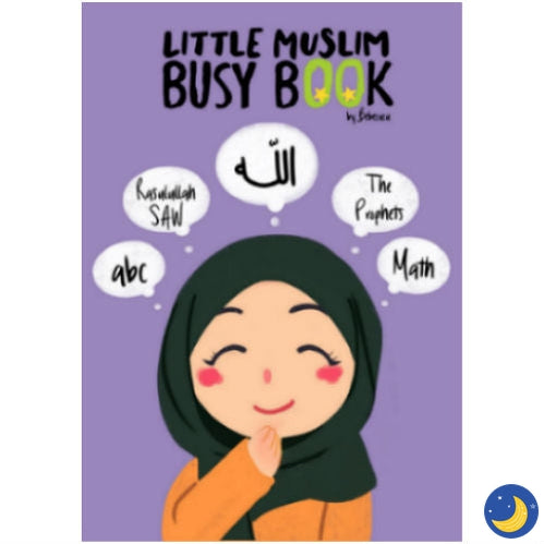 Little Muslim Busy Book-Print Books-BebeCucu-Crescent Moon Store