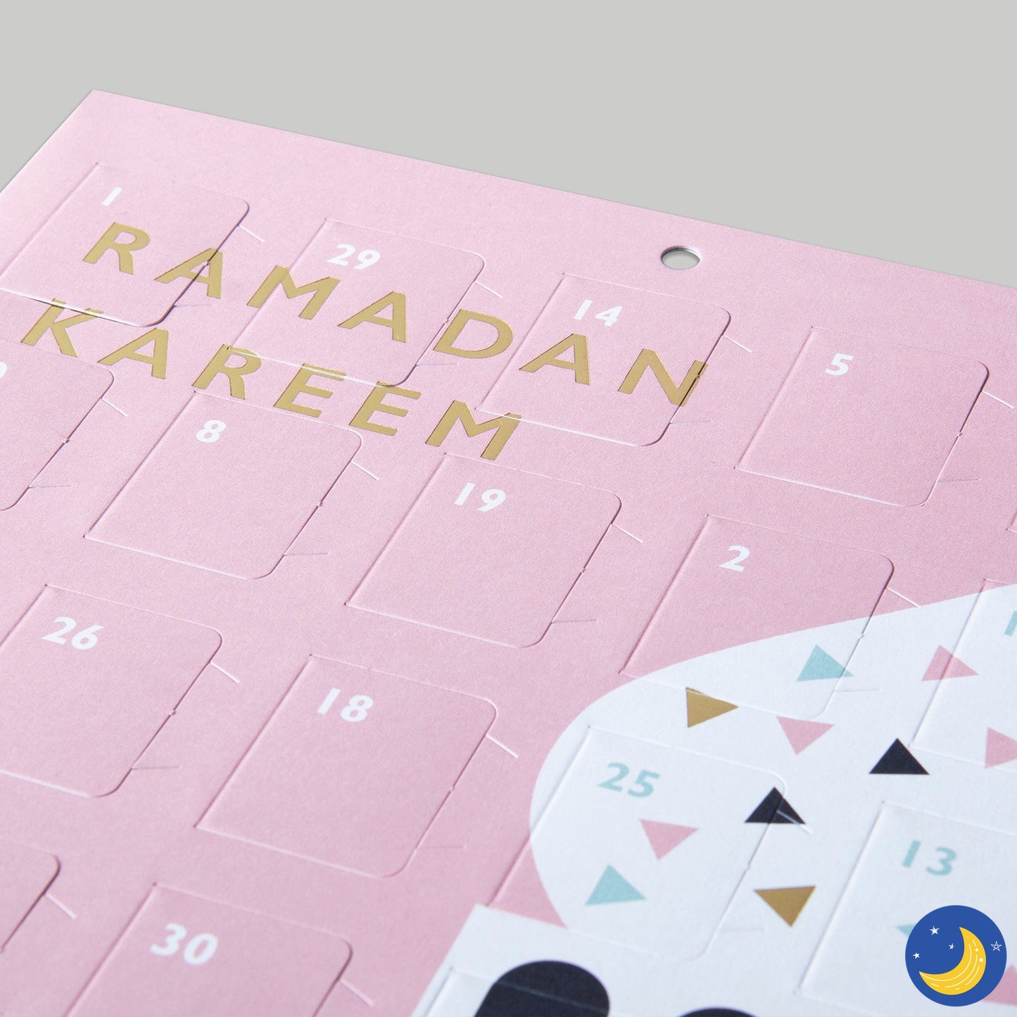 Mosque ‘Ramadan Kareem’ Kids Countdown to Eid Good Deeds Paper Calendar
