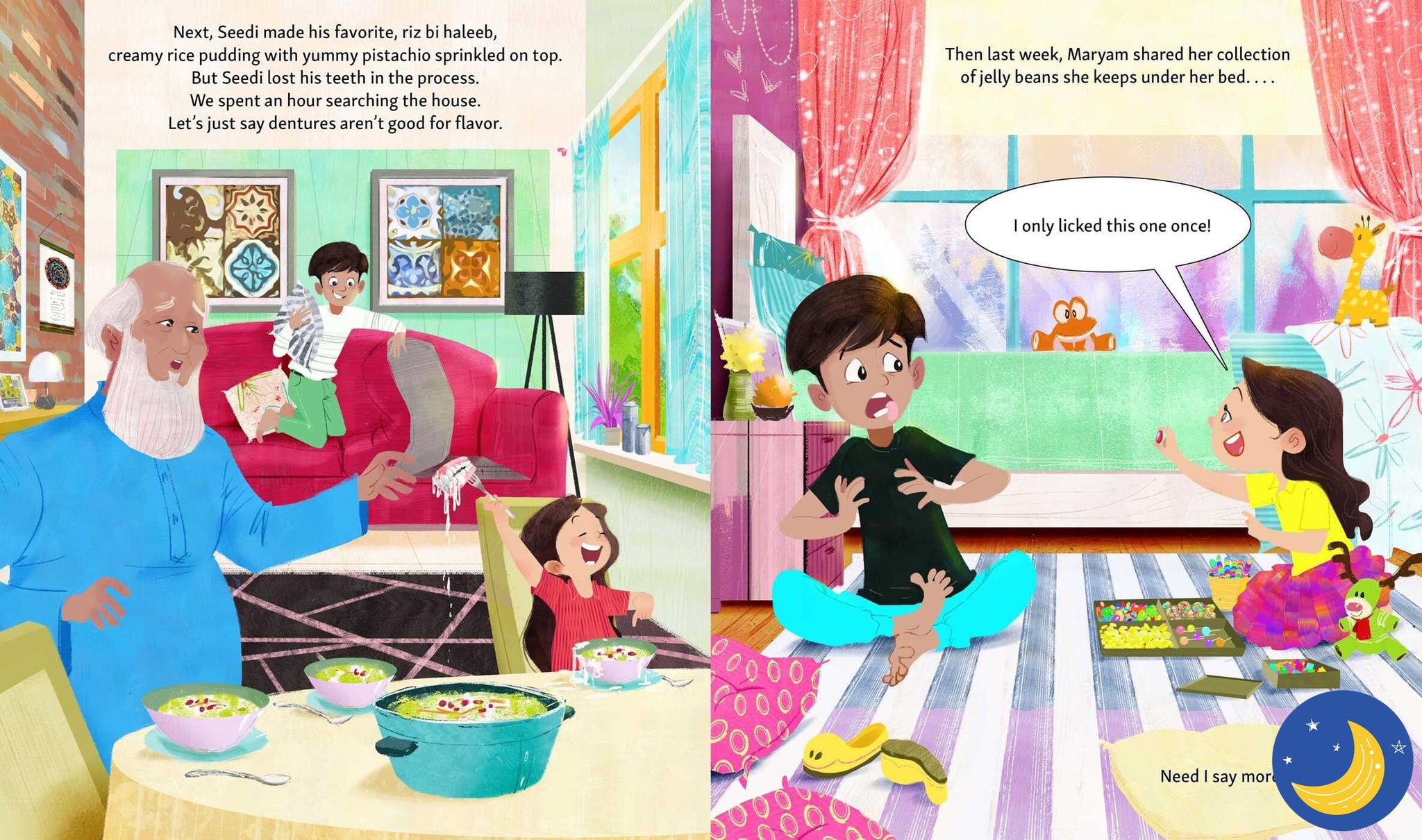 Halal Hot Dogs Children's Story Books Crescent Moon Store