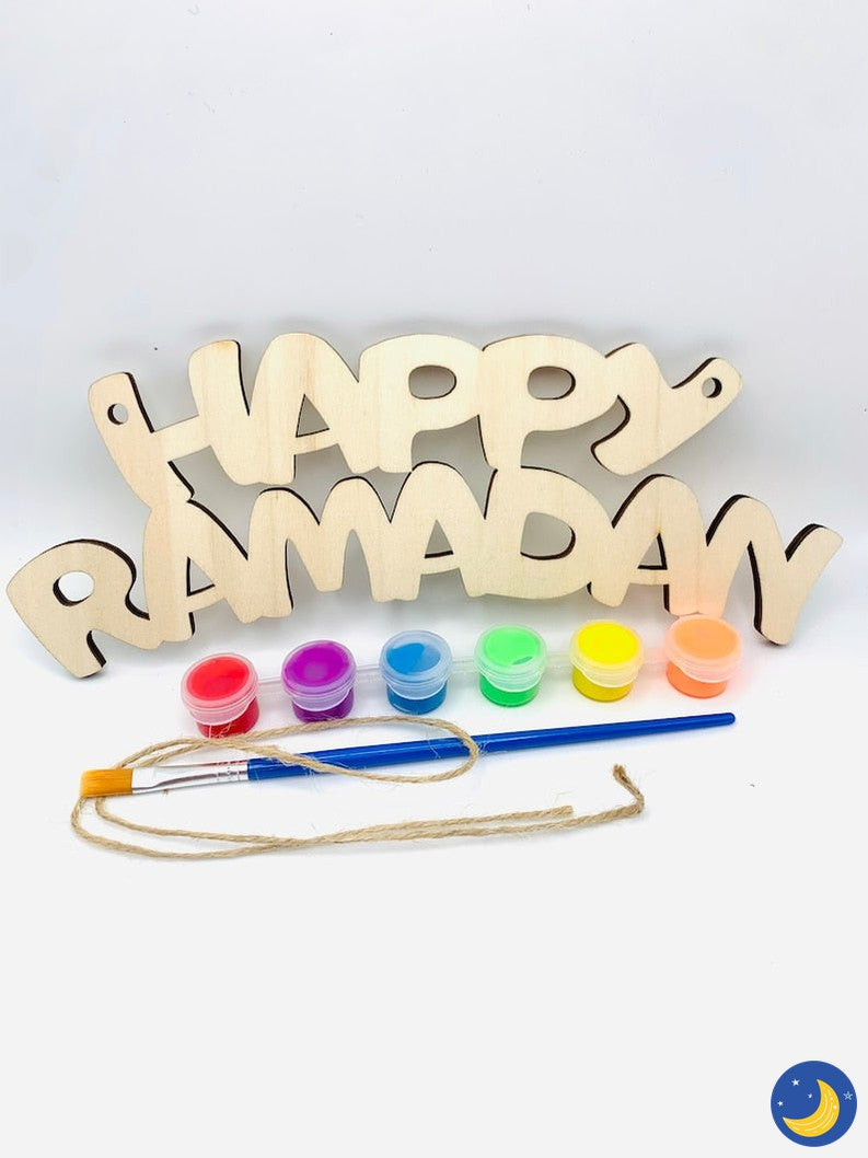 Happy Ramadan Wooden Craft Kit