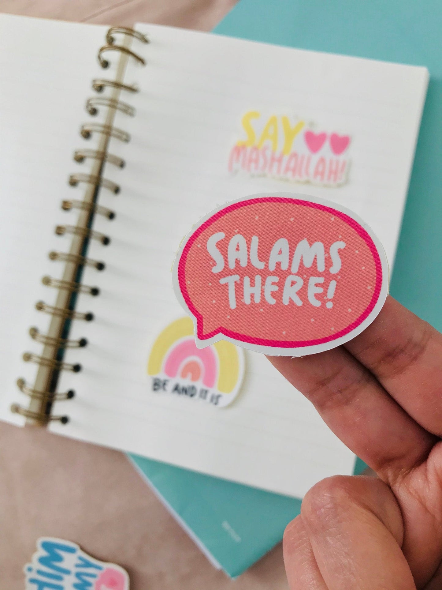 Salams There! Sticker-Stationary-I Dot Doodle-Crescent Moon Store