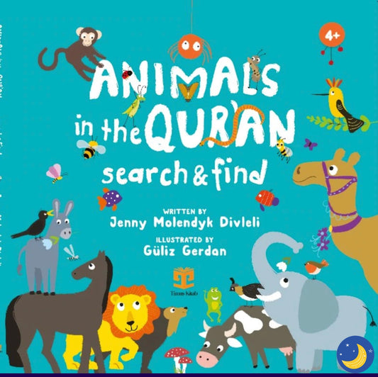 Animals in the Quran: Search and Find Book-Islamic Books-Timas Kitab-Crescent Moon Store